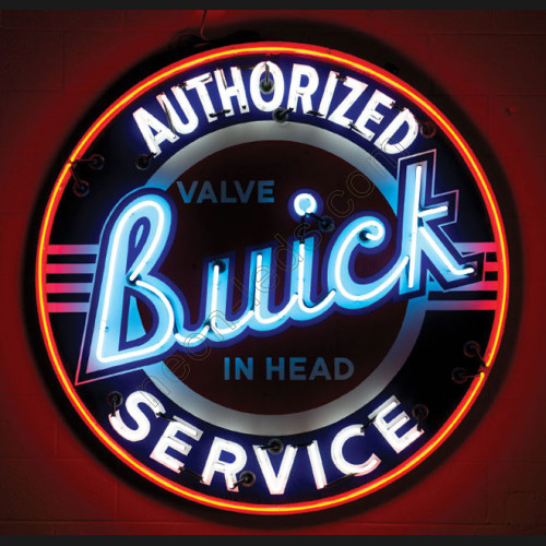 Authorized Service Buick Neon Auto Sign WL-AUN02-B Authorized Service Buick Neon Auto Sign WL-AUN02-B