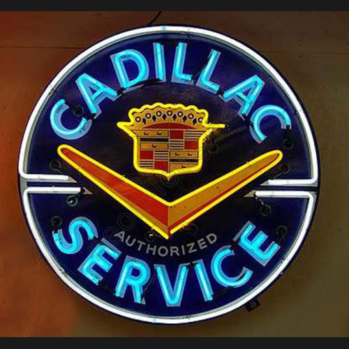 Cadillac Service Neon Auto Sign WL-221114 Cadillac Service Neon Auto Sign WL-221114