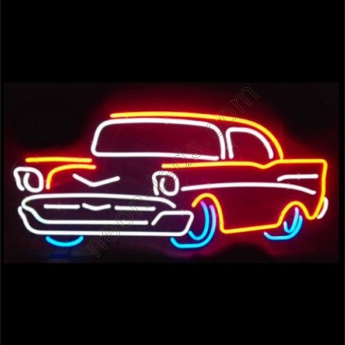 57 Chevy Bar Neon Auto Sign WL-CAMA03 57 Chevy Bar Neon Auto Sign WL-CAMA03