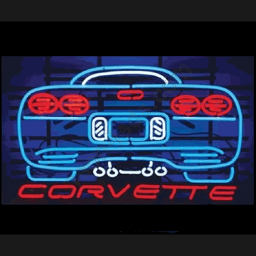 Chevy Corvette Neon Auto Sign WL-AUN99 Chevy Corvette Neon Auto Sign WL-AUN99