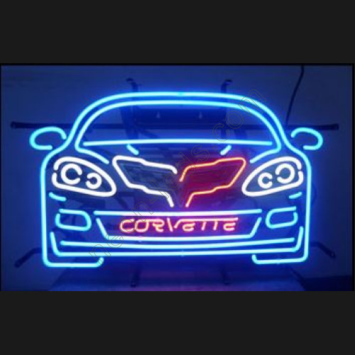 Corvette C-6 Neon Auto Sign WL-AUN43-9