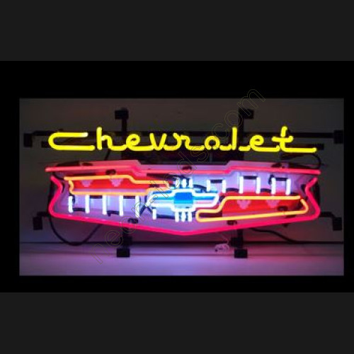 Chevrolet Grill Neon Auto Sign WL-AUN95 Chevrolet Grill Neon Auto Sign WL-AUN95