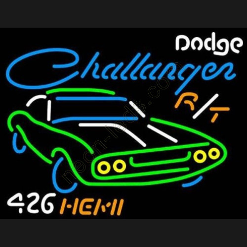 Dodge Challenger Hemi 426 Neon Auto Sign WL-AUN18-1 Dodge Challenger Hemi 426 Neon Auto Sign WL-AUN18-1