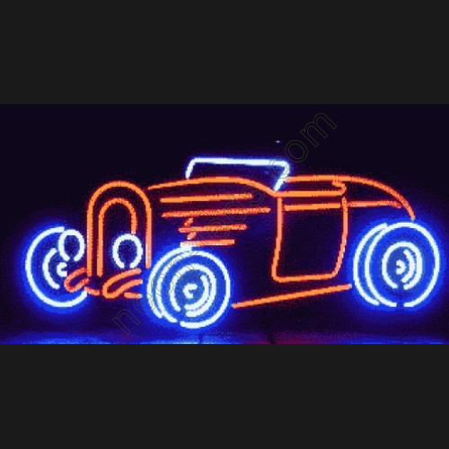 1932 Red Road Neon Auto Sign WL-AUN45-3 1932 Red Road Neon Auto Sign WL-AUN45-3