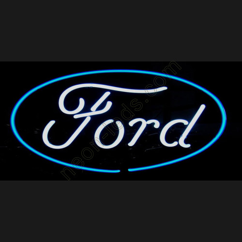 Oval Ford Neon Auto Sign WL-AUN45 Oval Ford Neon Auto Sign WL-AUN45