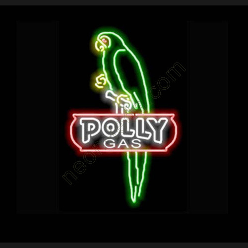 Polly Gas Neon Auto Sign WL-NCC023 Polly Gas Neon Auto Sign WL-NCC023