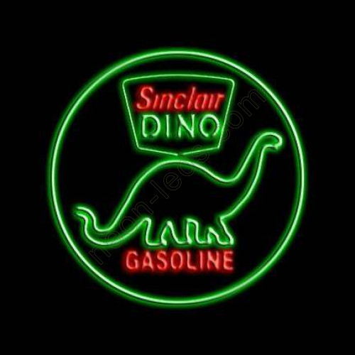 Sinclair Dino Gasoline Neon Auto Sign WL-NCSDG501 Sinclair Dino Gasoline Neon Auto Sign WL-NCSDG501
