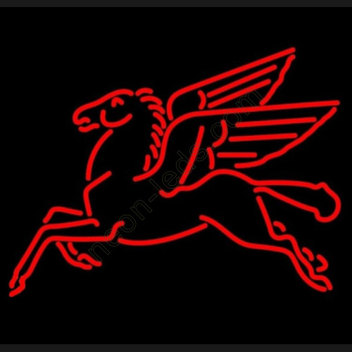 Mobil Pegasus Neon Auto Sign WL-MOB92 Mobil Pegasus Neon Auto Sign WL-MOB92