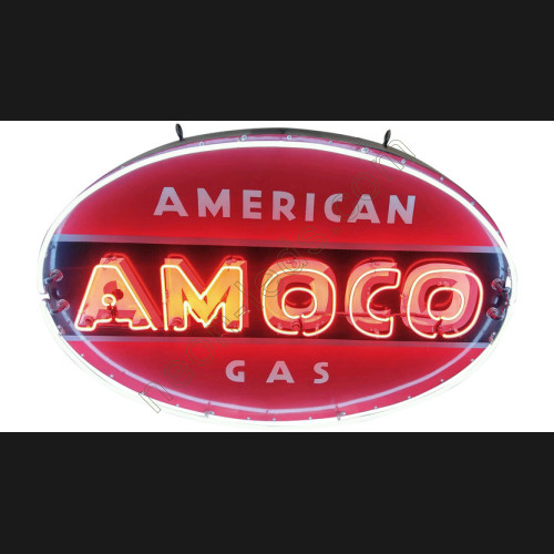 AMOCO American Gas Neon auto sign WL-NS865 AMOCO American Gas Neon auto sign WL-NS865