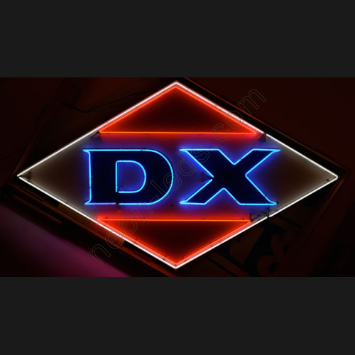 DX Gasoline Neon Auto Sign WL-NS867 DX Gasoline Neon Auto Sign WL-NS867