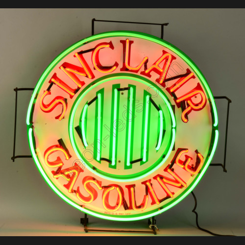 SINCLAIR GASOLINE NEON AUTO SIGN WL-NS878 SINCLAIR GASOLINE NEON AUTO SIGN WL-NS878