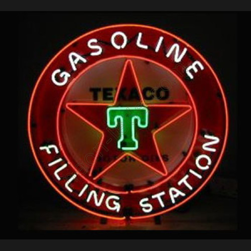 Texaco Gasoline Neon Auto Sign WL-GAS069 Texaco Gasoline Neon Auto Sign WL-GAS069