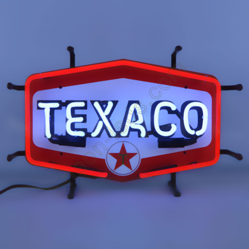 TEXACO HEXAGON NEON AUTO SIGN WL-AU425 TEXACO HEXAGON NEON AUTO SIGN WL-AU425