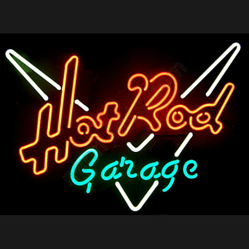Hot Rod Garage Neon Auto Sign WL-AUN48 Hot Rod Garage Neon Auto Sign WL-AUN48