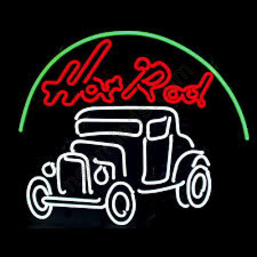 HOT Rod Neon Auto Sign WL-HOT21 HOT Rod Neon Auto Sign WL-HOT21