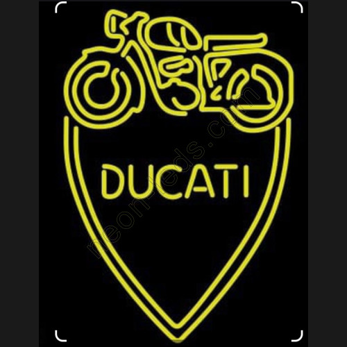 Ducati Meccanica Bllogna Neon Auto Sign WL-MOT017 Ducati Meccanica Bllogna Neon Auto Sign WL-MOT017