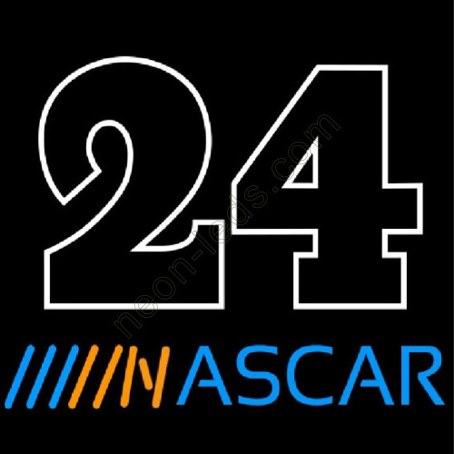 24 NASCAR Neon Auto Sign WL-NAC01 24 NASCAR Neon Auto Sign WL-NAC01