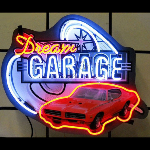 Dream Garage GTO Neon Auto Sign WL-DG2710-3