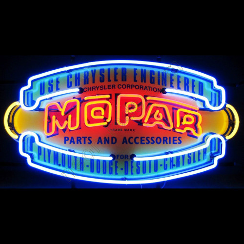 Mopar Neon Auto Sign WL-MOP036 Mopar Neon Auto Sign WL-MOP036