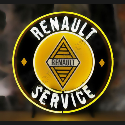 Renault service neon auto sign WL-AUN107 Renault service neon auto sign WL-AUN107