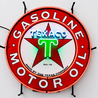 Texaco Gasoline motor oil Neon Sign
