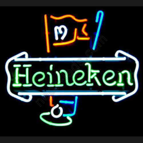 Heineken 19th Hole Golf Neon Sign WL-NBN026-1 Heineken 19th Hole Golf Neon Sign WL-NBN026-1
