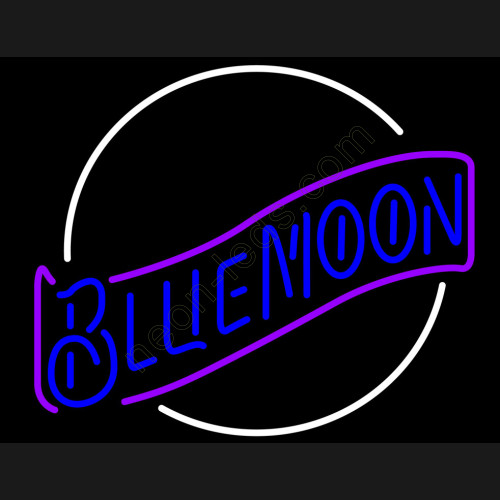 Blue Moon Neon BEER Sign WL-MN01