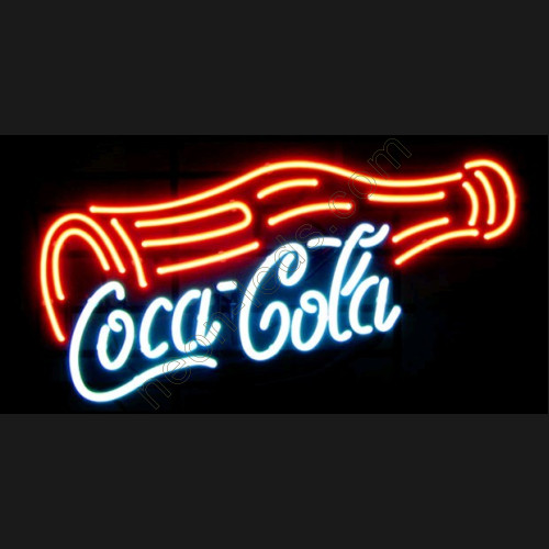 Coca-Cola Neon Beer Sign With Bottle WL-NCCL29 Coca-Cola Neon Beer Sign With Bottle WL-NCCL29