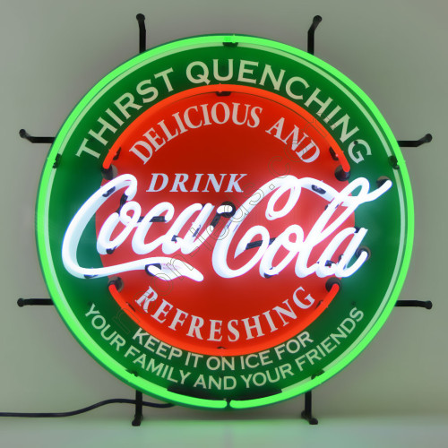 COCA-COLA EVERGREEN NEON BEER SIGN WL-COC2301 COCA-COLA EVERGREEN NEON BEER SIGN WL-COC2301