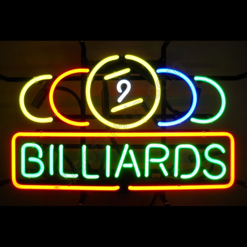 9 Ball Billiards Neon Sign WL-CC032 9 Ball Billiards Neon Sign WL-CC032