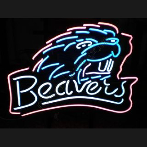 Beavers Neon Sign WL-NCC038 Beavers Neon Sign WL-NCC038