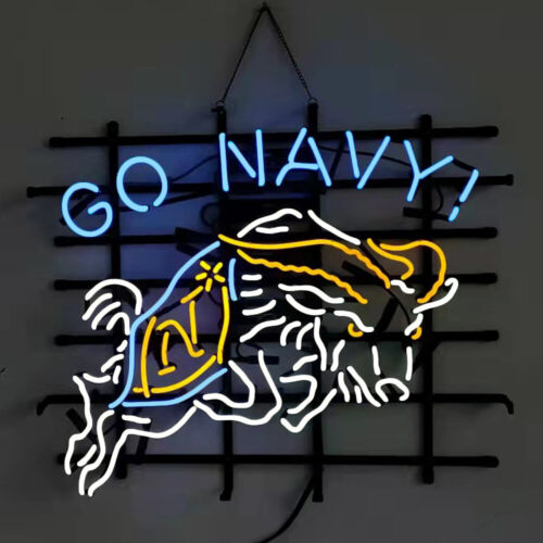 Custom Neon Sign Go Navy Neon Sign WL-NS826 Custom Neon Sign Go Navy Neon Sign WL-NS826