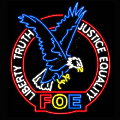 Foe Eagle Auxiliary Neon Sign WL-FOX1701