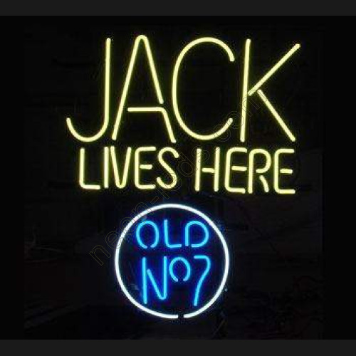 Jack Live Here Neon Sign WL-NCC022 Jack Live Here Neon Sign WL-NCC022