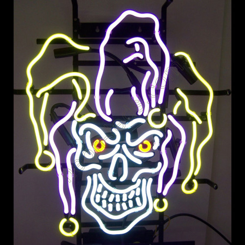 Jester Skull Neon Sign WL-NTAT022 Jester Skull Neon Sign WL-NTAT022