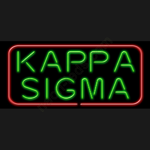 Kappa Sigma Neon Sign WL-KAPP01 Kappa Sigma Neon Sign WL-KAPP01