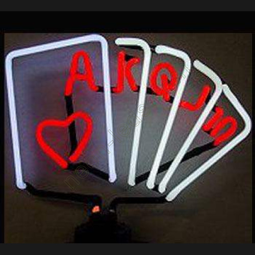 Poker Card Neon Sign WL-NPOK11
