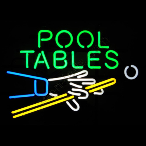 Pool Tables Neon Sign WL-PTAB171