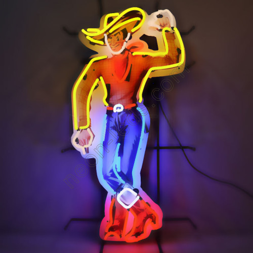 COWBOY vegas vic neon sign WL-CB03 COWBOY vegas vic neon sign WL-CB03