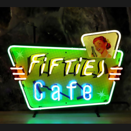Fifties Cafe neon sign WL-NS868
