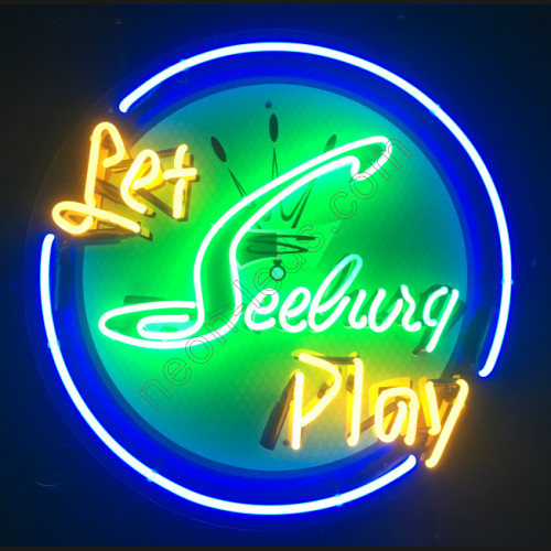Let Seeburg play neon sign WL-NS870 Let Seeburg play neon sign WL-NS870