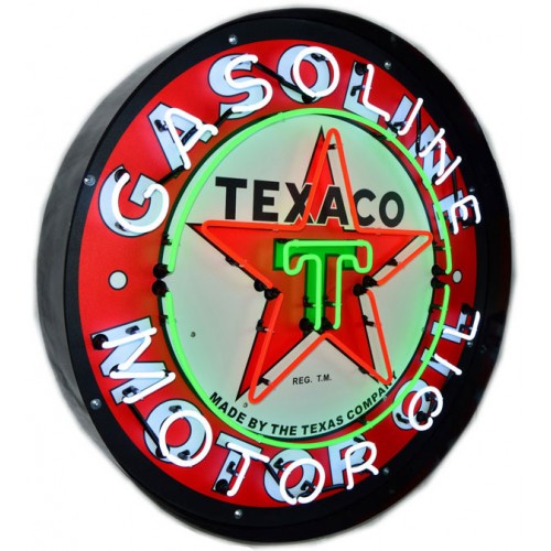 Texaco Gasoline Motor Oil Neon Sign WL-AUN28 Texaco Gasoline Motor Oil Neon Sign WL-AUN28