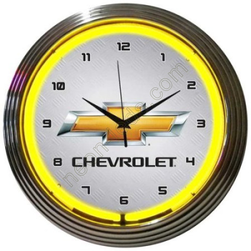 Chevrolet Neon Clock WL-NCS045 Chevrolet Neon Clock WL-NCS045