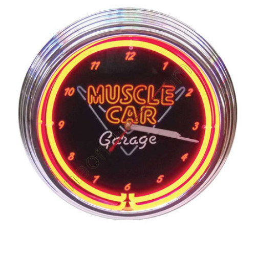 Muscle car neon clock WL-NCS030 Muscle car neon clock WL-NCS030