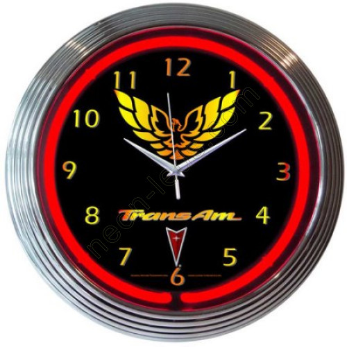 Trans AM Neon Clock WL-NCS036 Trans AM Neon Clock WL-NCS036