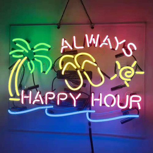 Always Happy Hour Neon beer Sign WL-BEE513 Always Happy Hour Neon beer Sign WL-BEE513