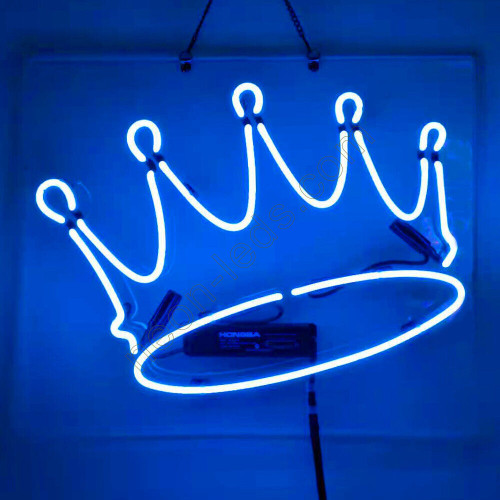 Blue Crown Neon Sign WL-BEE519