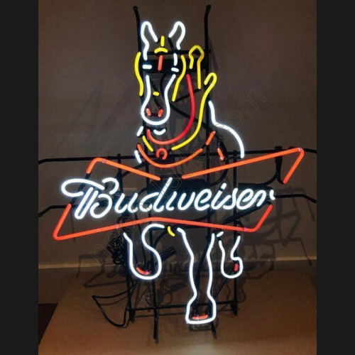 Clydesdale Horse neon beer sign WL-BEE546 Clydesdale Horse neon beer sign WL-BEE546