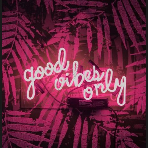 Good Vibes Only Neon Sign WL-NS856