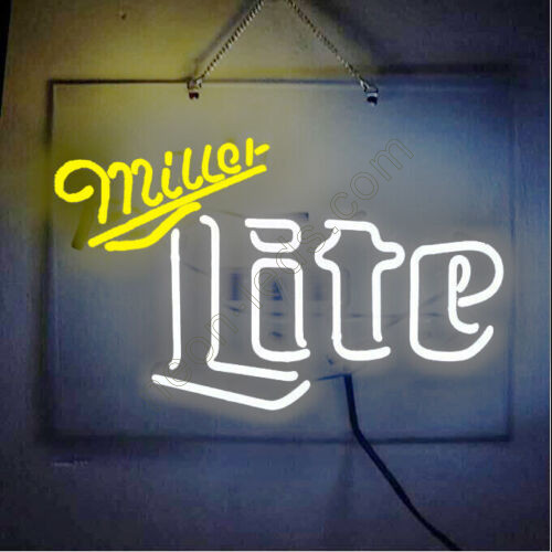 Miller Lite Neon Beer Sign WL-NS841 Miller Lite Neon Beer Sign WL-NS841